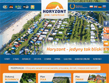 Tablet Screenshot of pole-horyzont.pl